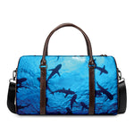 Shark Underwear Print Duffle Bag