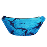 Shark Underwear Print Fanny Pack