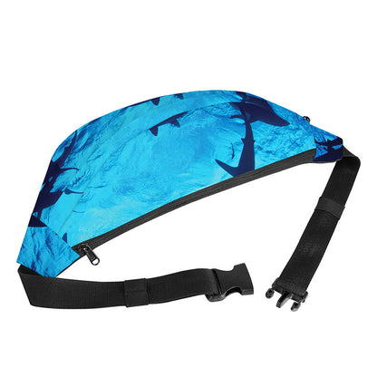 Shark Underwear Print Fanny Pack