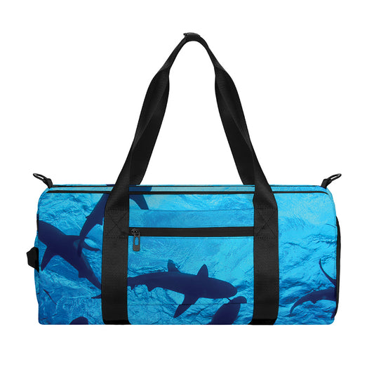 Shark Underwear Print Gym Bag