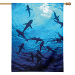 Shark Underwear Print House Flag