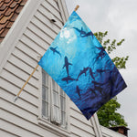 Shark Underwear Print House Flag