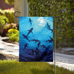 Shark Underwear Print House Flag