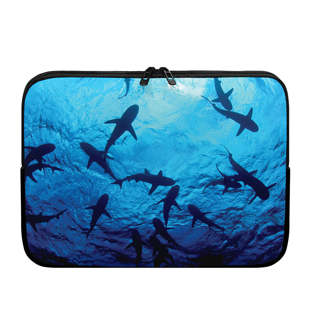 Shark Underwear Print Laptop Sleeve
