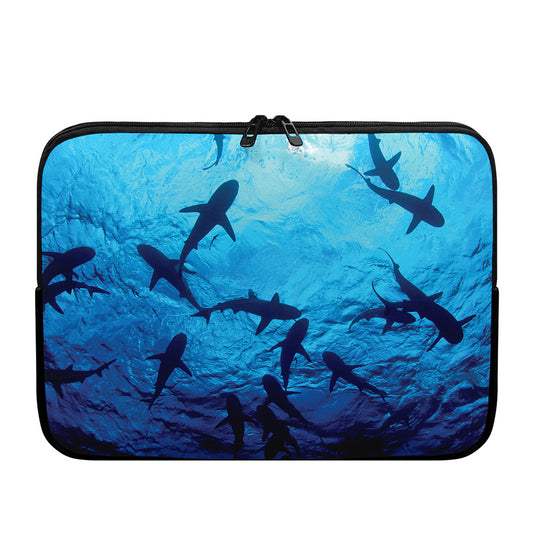 Shark Underwear Print Laptop Sleeve