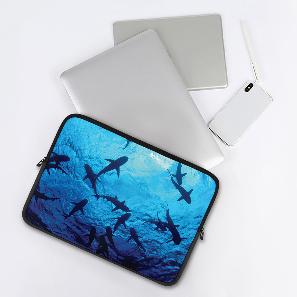 Shark Underwear Print Laptop Sleeve