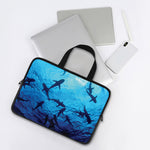 Shark Underwear Print Laptop Sleeve With Handle