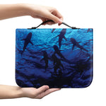 Shark Underwear Print Leather Bible Cover