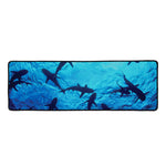 Shark Underwear Print Long Kitchen Mat