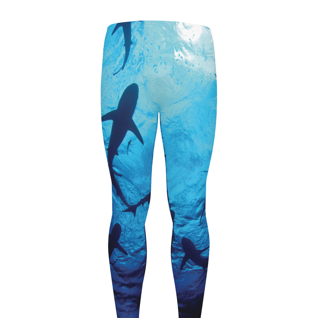 Shark Underwear Print Men's leggings