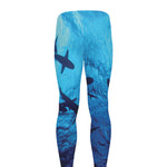 Shark Underwear Print Men's leggings