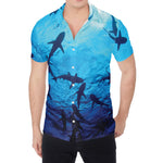 Shark Underwear Print Men's Shirt