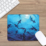 Shark Underwear Print Mouse Pad