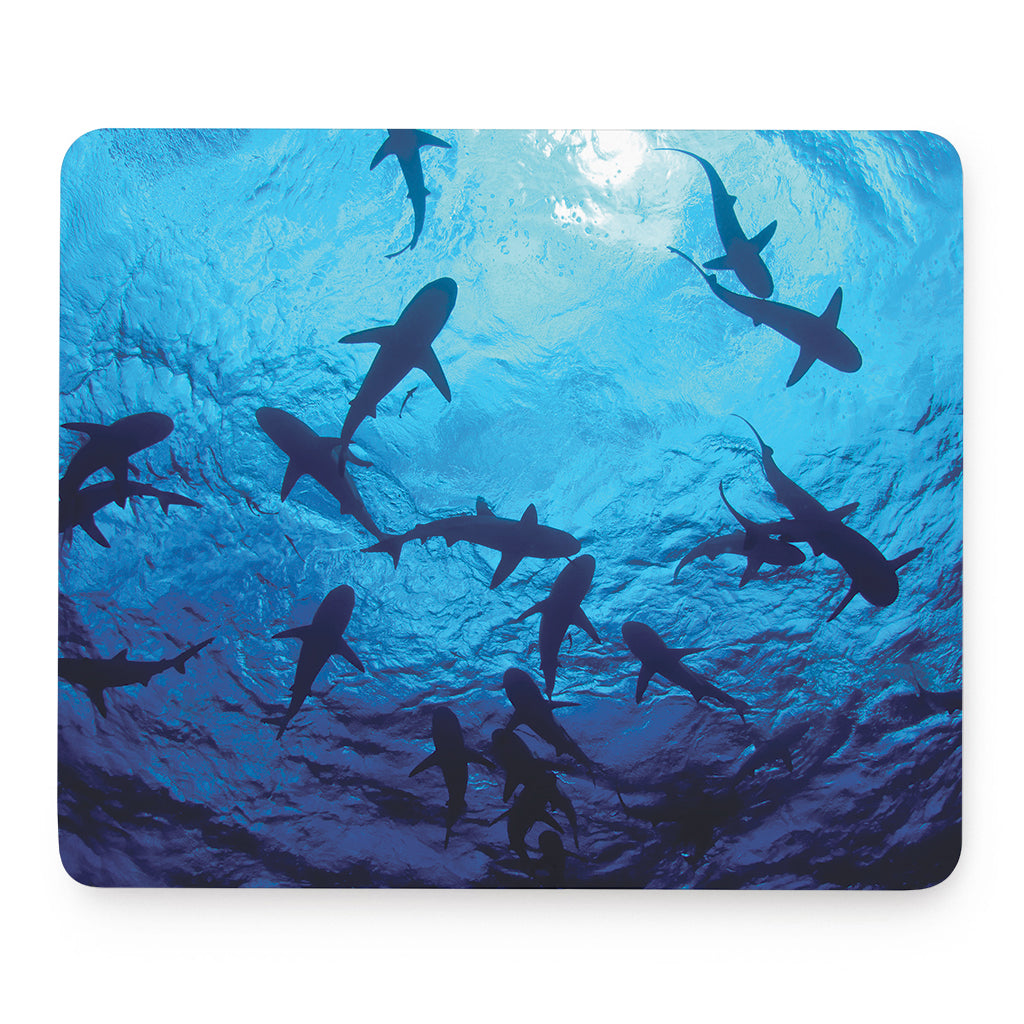 Shark Underwear Print Mouse Pad