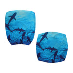 Shark Underwear Print Office Chair Cover