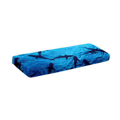 Shark Underwear Print Piano Keyboard Cover