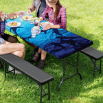 Shark Underwear Print Picnic Table Cover