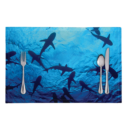 Shark Underwear Print Placemat