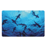Shark Underwear Print Polyester Doormat