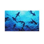 Shark Underwear Print Polyester Flag
