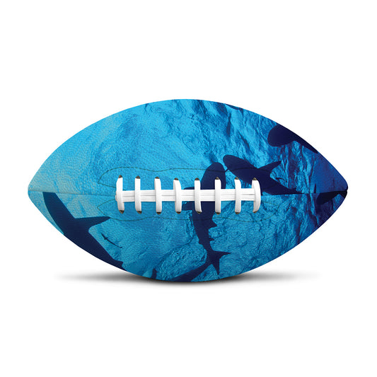 Shark Underwear Print Rugby Ball