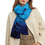 Shark Underwear Print Scarf