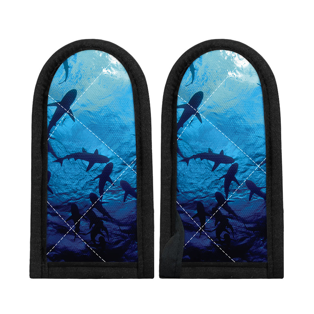 Shark Underwear Print Skillet Handle Cover