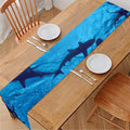 Shark Underwear Print Table Runner