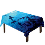 Shark Underwear Print Tablecloth