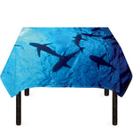 Shark Underwear Print Tablecloth
