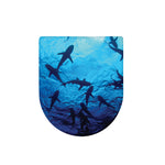 Shark Underwear Print Toilet Lid Cover