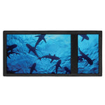 Shark Underwear Print Trifold Wallet