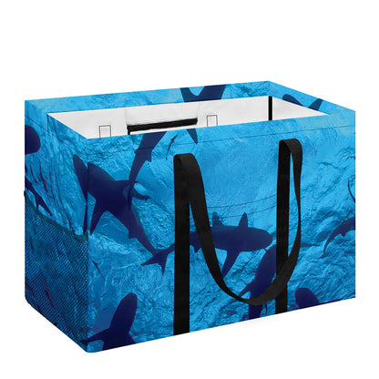 Shark Underwear Print Utility Tote Bag