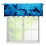 Shark Underwear Print Window Valance