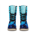 Shark Underwear Print Winter Boots