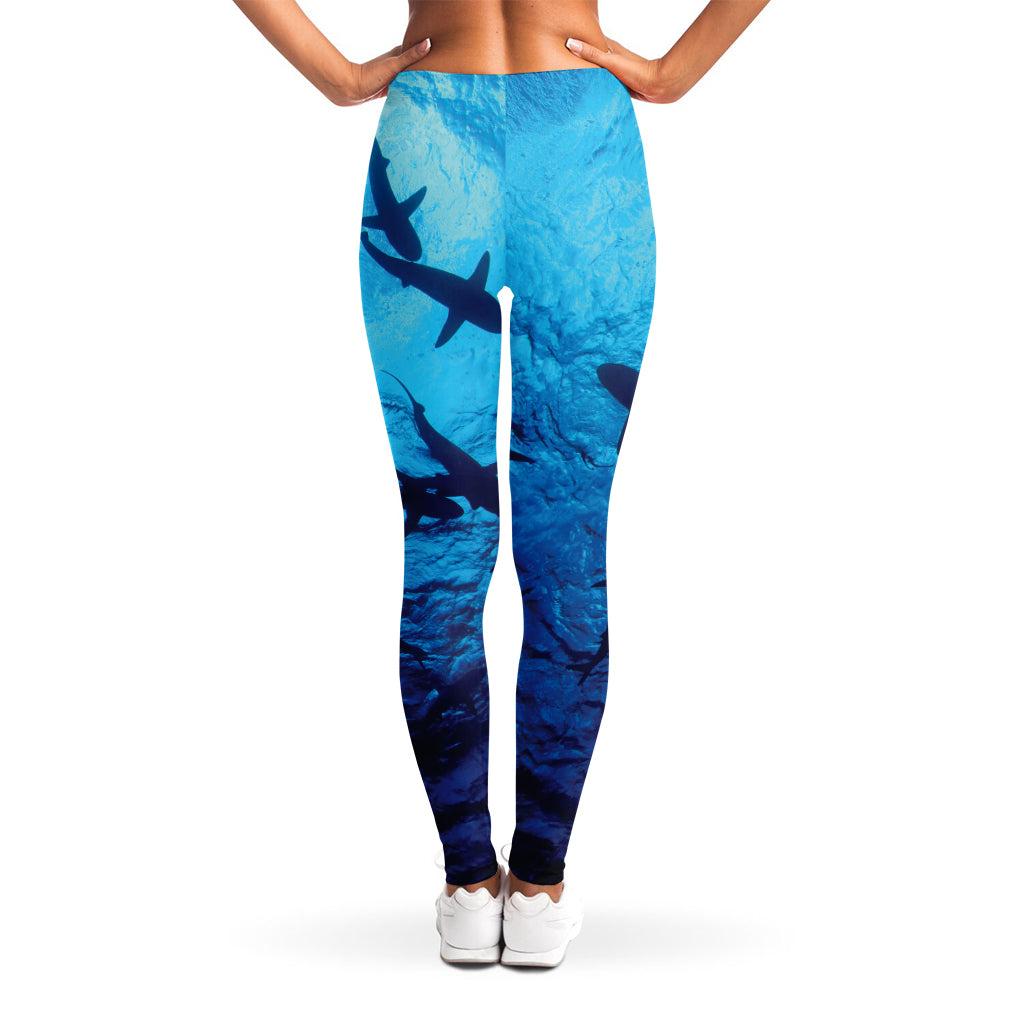 Shark Underwear Print Women's Leggings