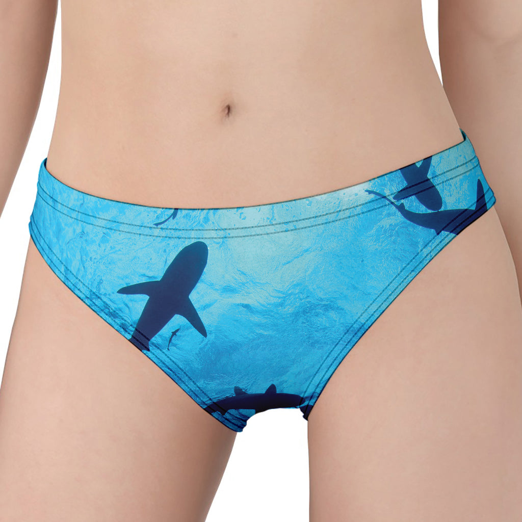 Shark Underwear Print Women's Panties