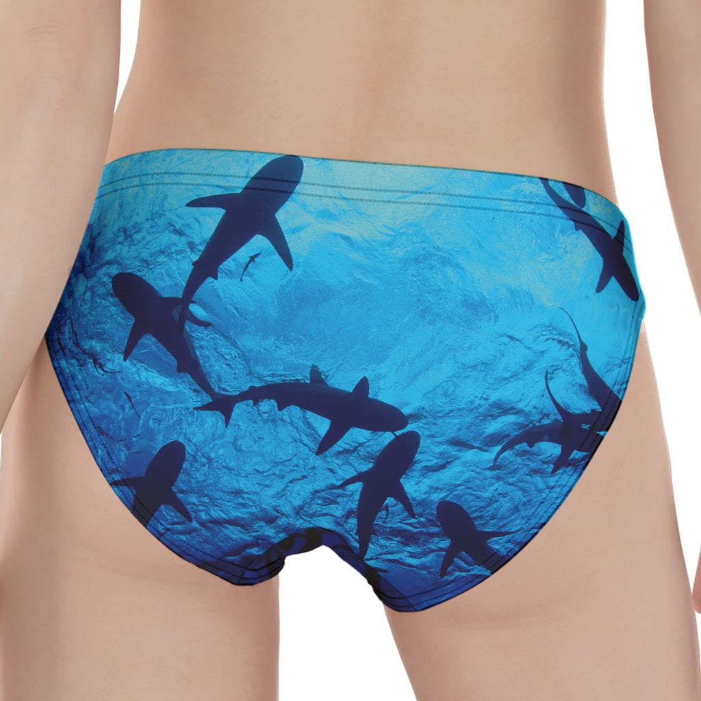 Shark Underwear Print Women's Panties