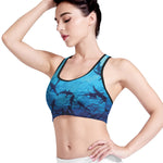 Shark Underwear Print Women's Sports Bra