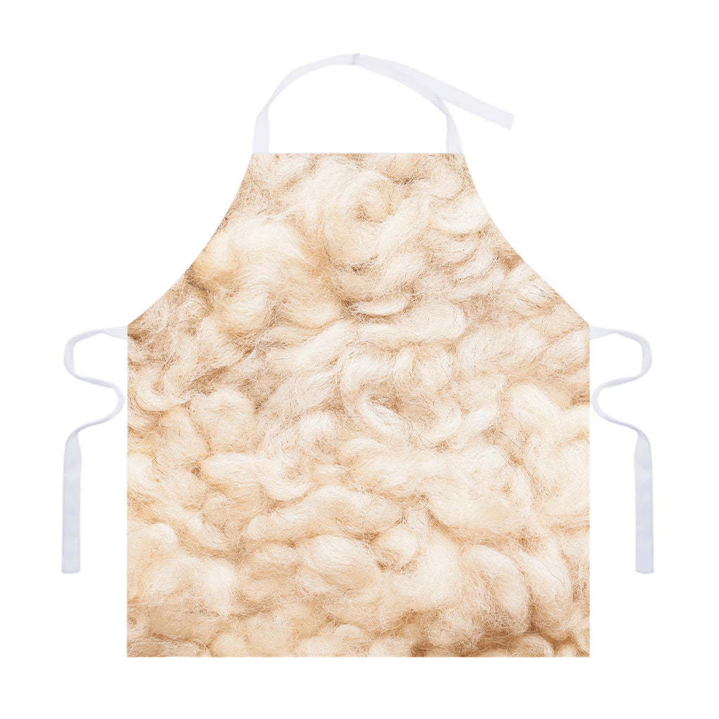 Sheepskin Print Adjustable Apron