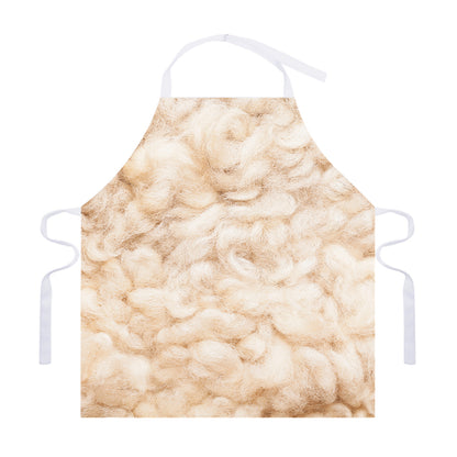 Sheepskin Print Adjustable Apron