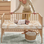 Sheepskin Print Baby Crib Sheet