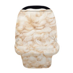 Sheepskin Print Baby Seat Cover