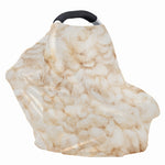 Sheepskin Print Baby Seat Cover