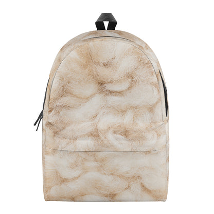 Sheepskin Print Backpack