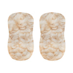 Sheepskin Print Bar Stool Covers