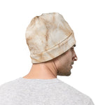 Sheepskin Print Beanie