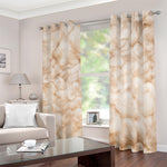 Sheepskin Print Blackout Grommet Curtains