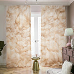 Sheepskin Print Blackout Pencil Pleat Curtains