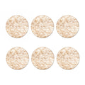 Sheepskin Print Coaster Set